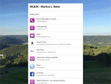 Tablet Screenshot of beier.tel
